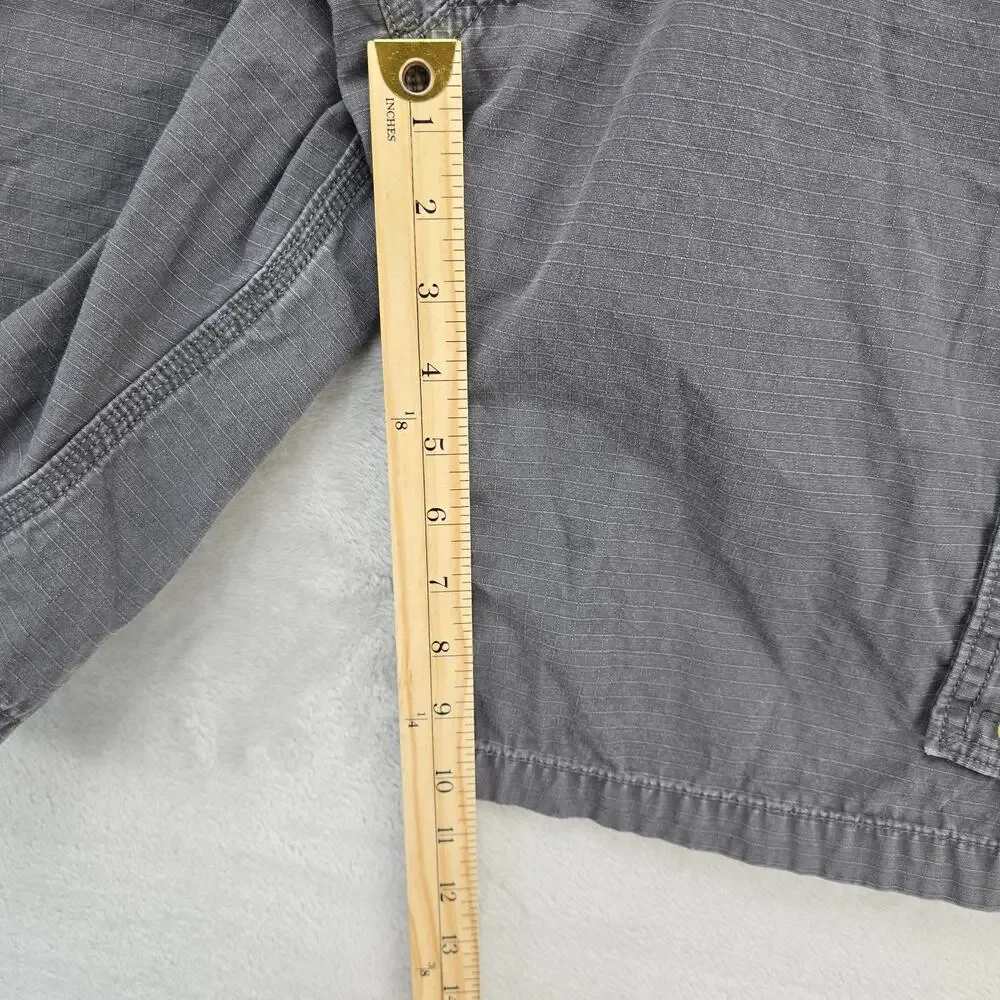 Carhartt Force Tappen Cargo Shorts Mens 38 (Fits 36x10) Gray Relaxed Fit 101168